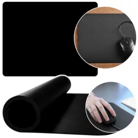 Covoraș antiderapant pentru mouse, negru, 30x25cm