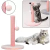 Stâlp de zgâriat pentru pisici, turn, roz, 40 cm x 30 cm