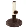 Zgâriator pentru pisici, turn, maro închis, 40 cm x 30 cm