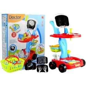 Cărucior medical cu 22 de articole - multicolor