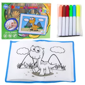   Tablă de pictură magică DIY pe pânză cu markere lavabile