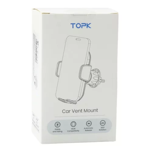 Suport pentru gura de aerisire auto TOPK cu brațe reglabile