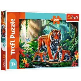 Puzzle 200 – Tiger Customs Trefl 13330