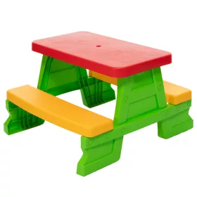   Set masă și bancă de grădină pentru copii Dorex Green 5067