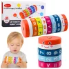 Rolă matematică educativă pentru copii, puzzle de numărat Nuka