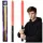 Sabie laser LED cu sunete, mâner metalic, 75 cm