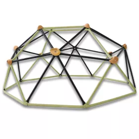   Domă de cățărat pentru loc de joacă pentru copii în grădină 182x86 cm 1,8 m