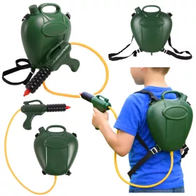   Rucsac pentru pompieri, rezervor de apă cu armă, verde, 2,3 l