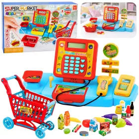   Scaner interactiv pentru cărucioare de supermarket, cântar pentru produse alimentare