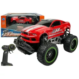 Mașină telecomandă off-road R/C Red High Wheels